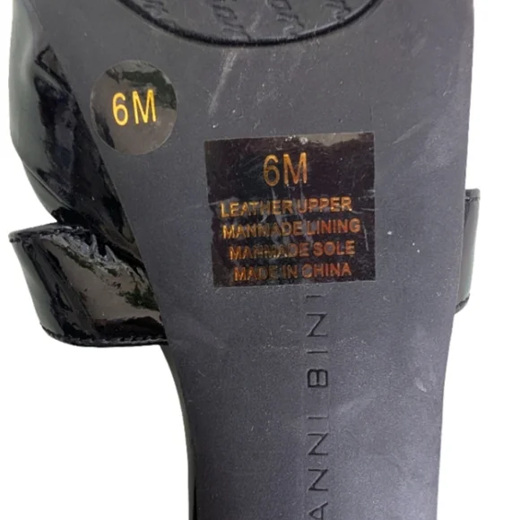 Gianni Bini Heleena Patent Platform Heels Size 6 - Picture 9 of 16